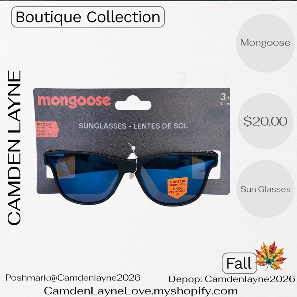 Mongoose Blue Sunglasses